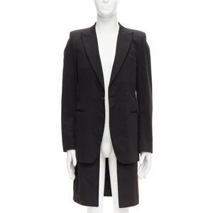 Raf Simons 2002 Cotton Longline Coat